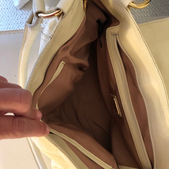 White patent leather MILLY bag! Authentic!!! - Picture 3 of 4